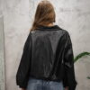Bomber Oversize Ecopelle
