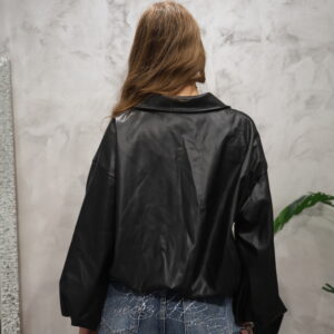 Bomber Oversize Ecopelle