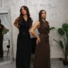 Abito Draped Belted