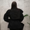 Trench Cropped con Cintura